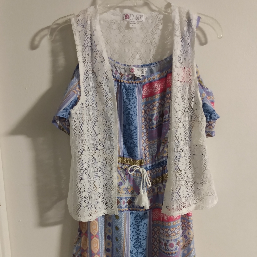 Girls dress, sz 10.